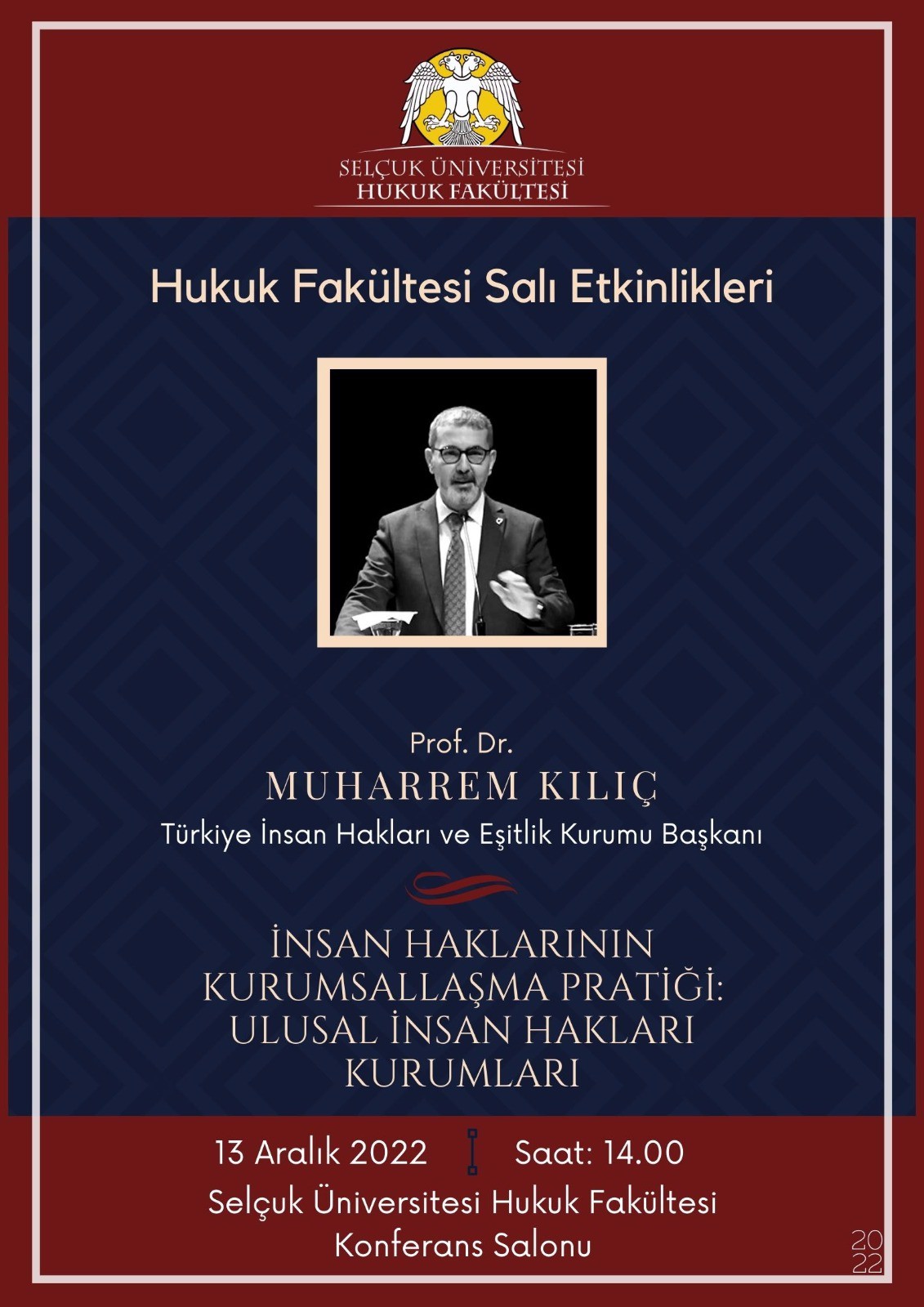 Hukuk Fakültesi Salı Etkinlikleri